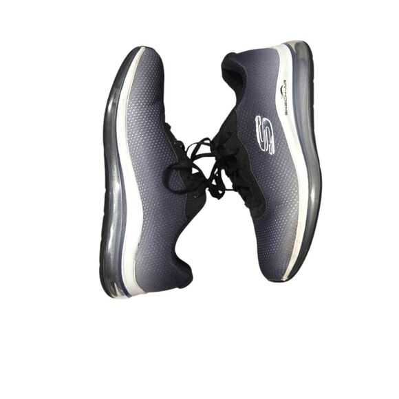 Skechers Skech-Air Element 2.0 Black and White Sneakers Ladies 8 - Picture 1 of 10